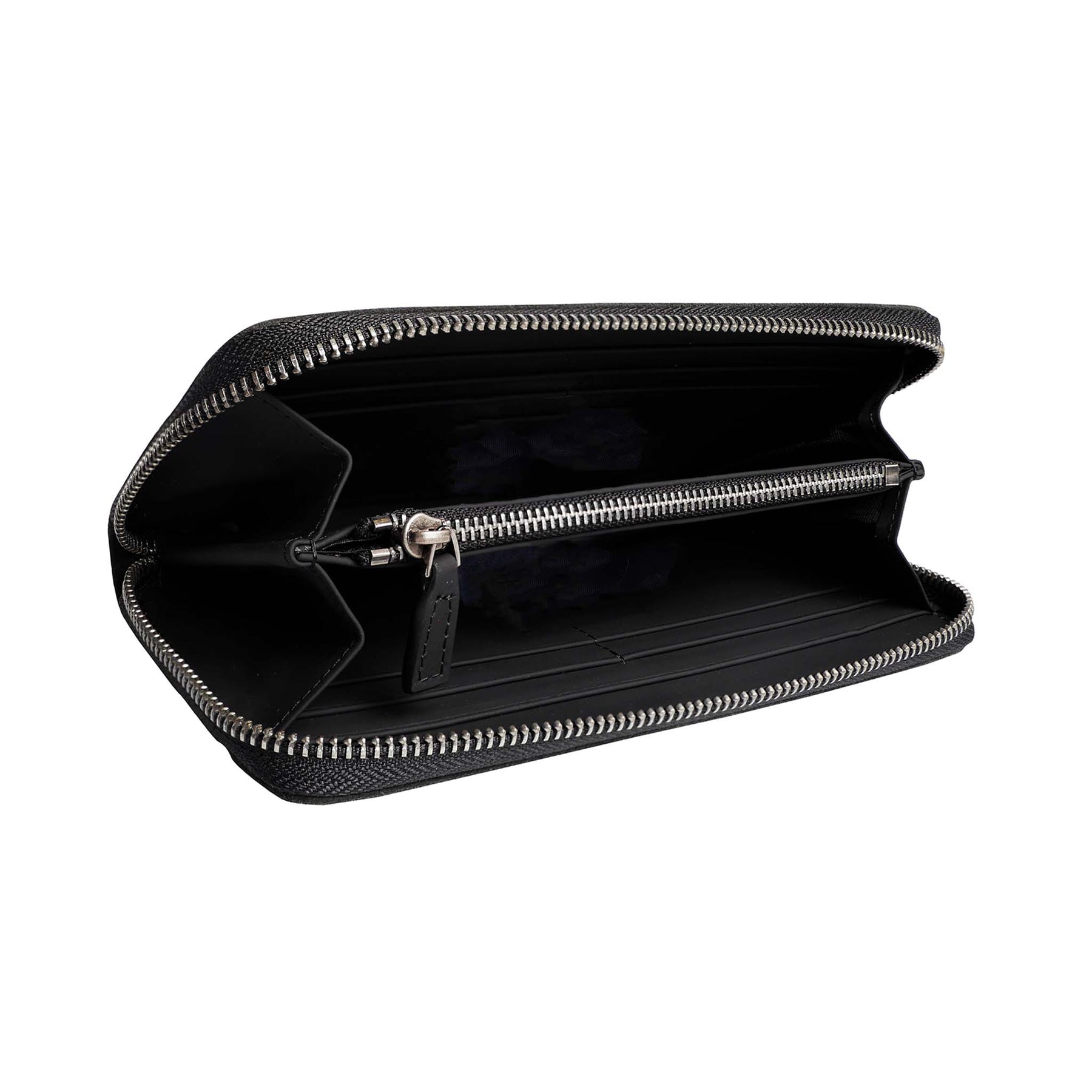 Alcantara Zipper Wallet