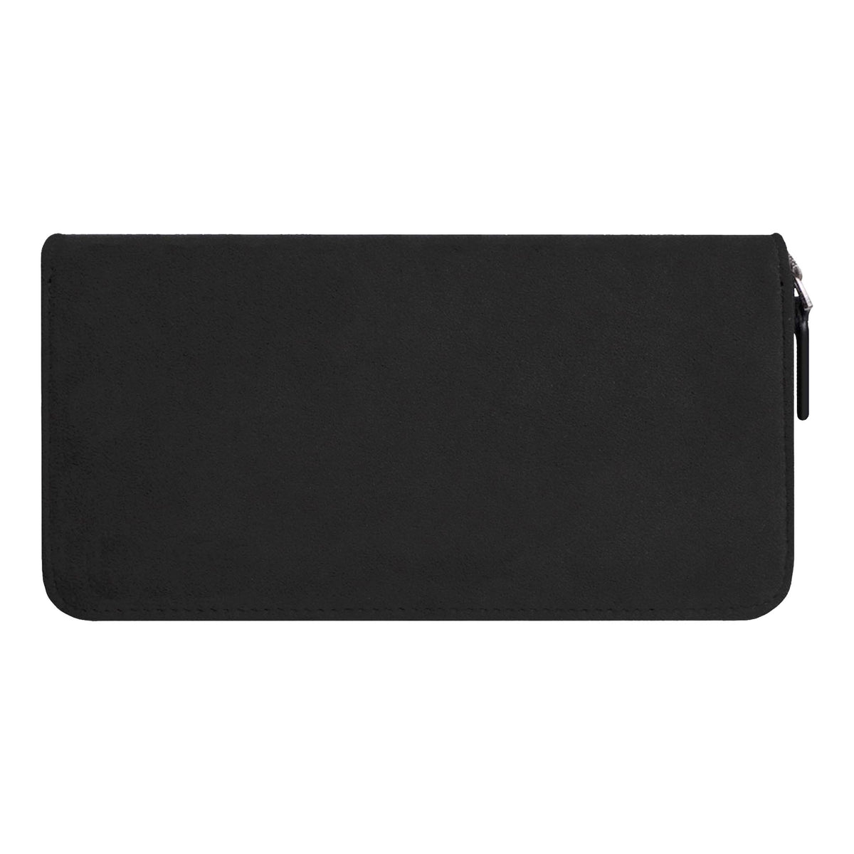 Alcantara Zipper Wallet